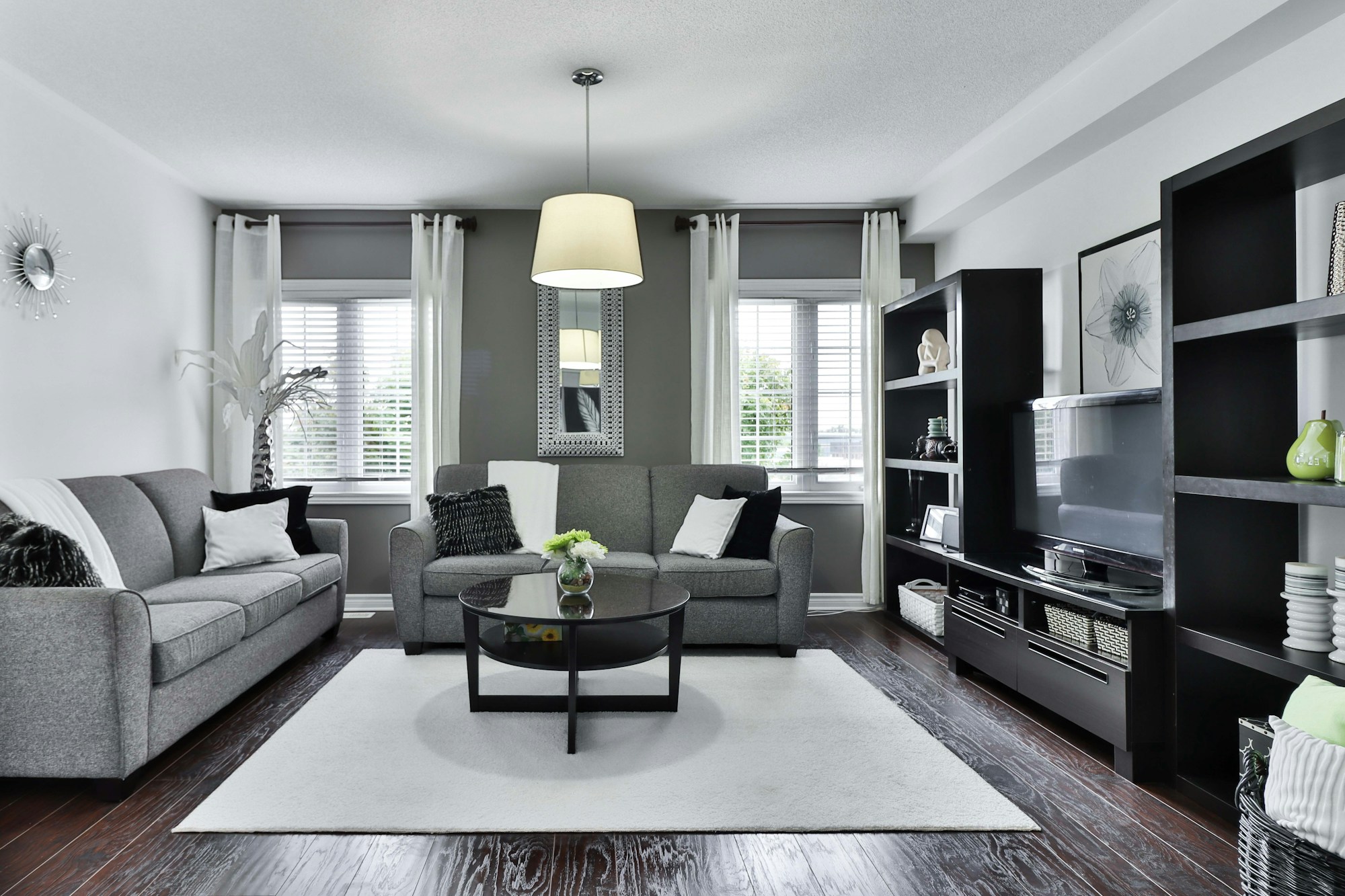 Thoughtfully designed living room